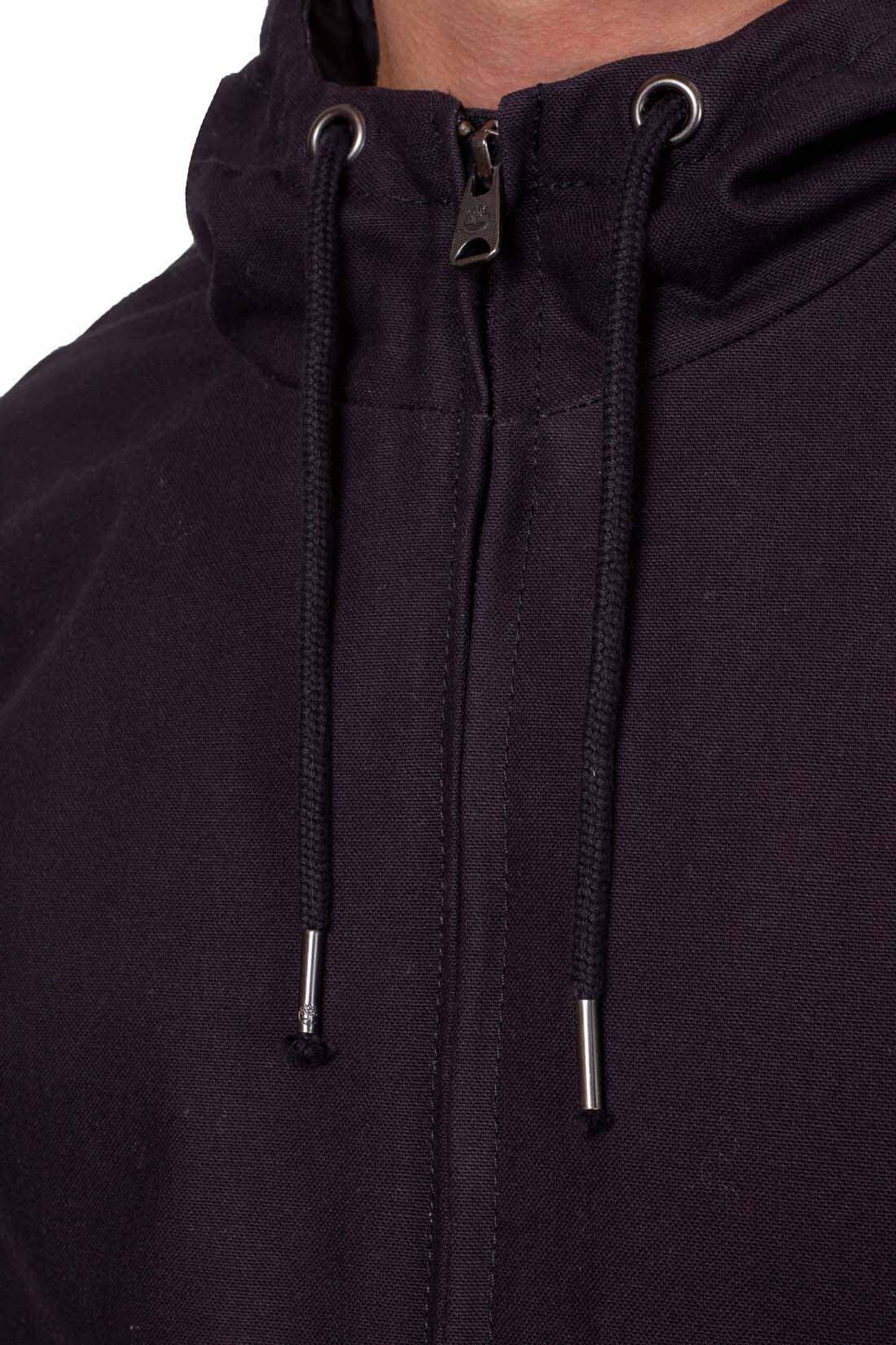 Giubbotto imbottito uomo - design felpa - nero 4/7