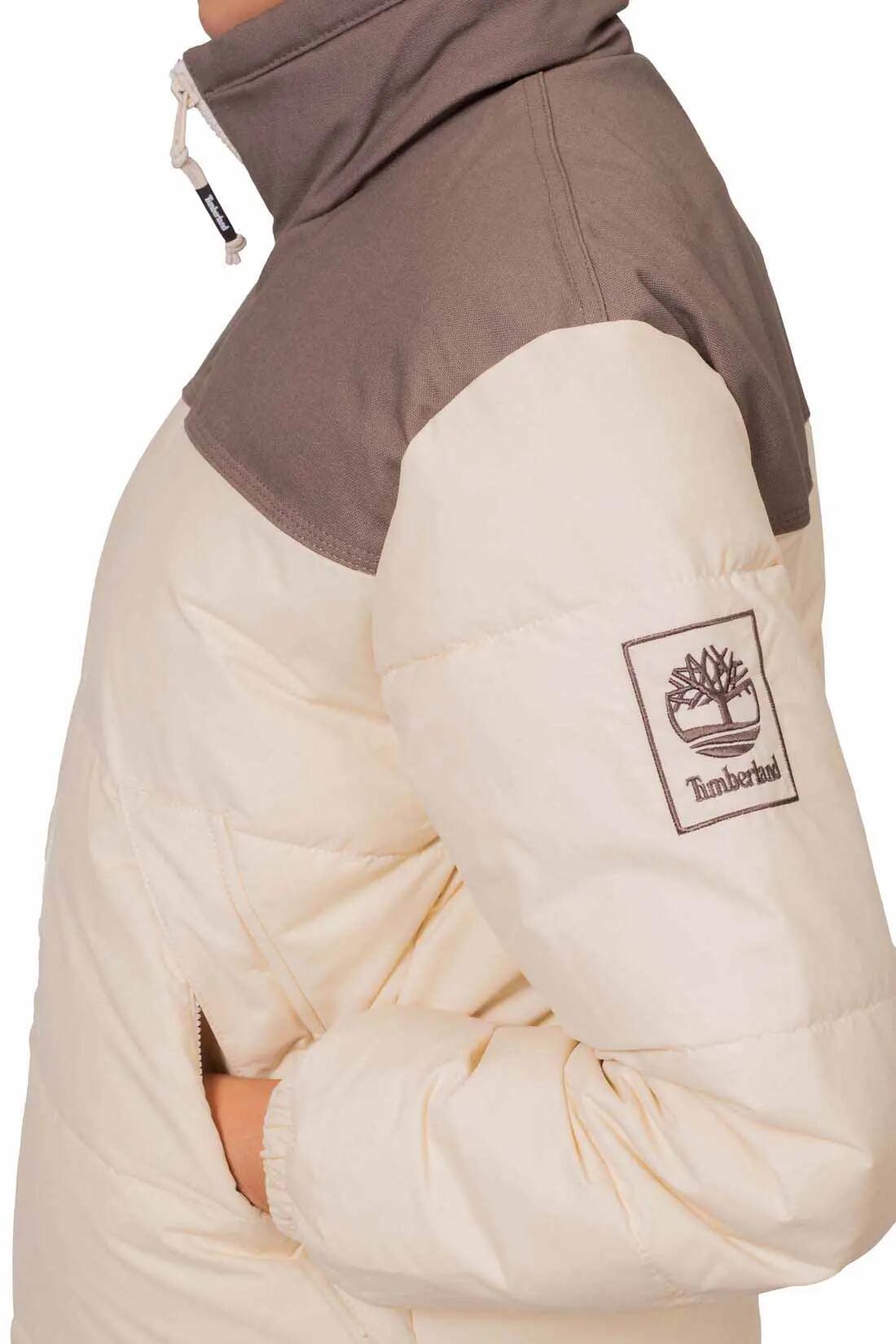 Womens/Ladies Welch Mountain Puffer Jacket (Angora/Chocolate Chip) 4/7
