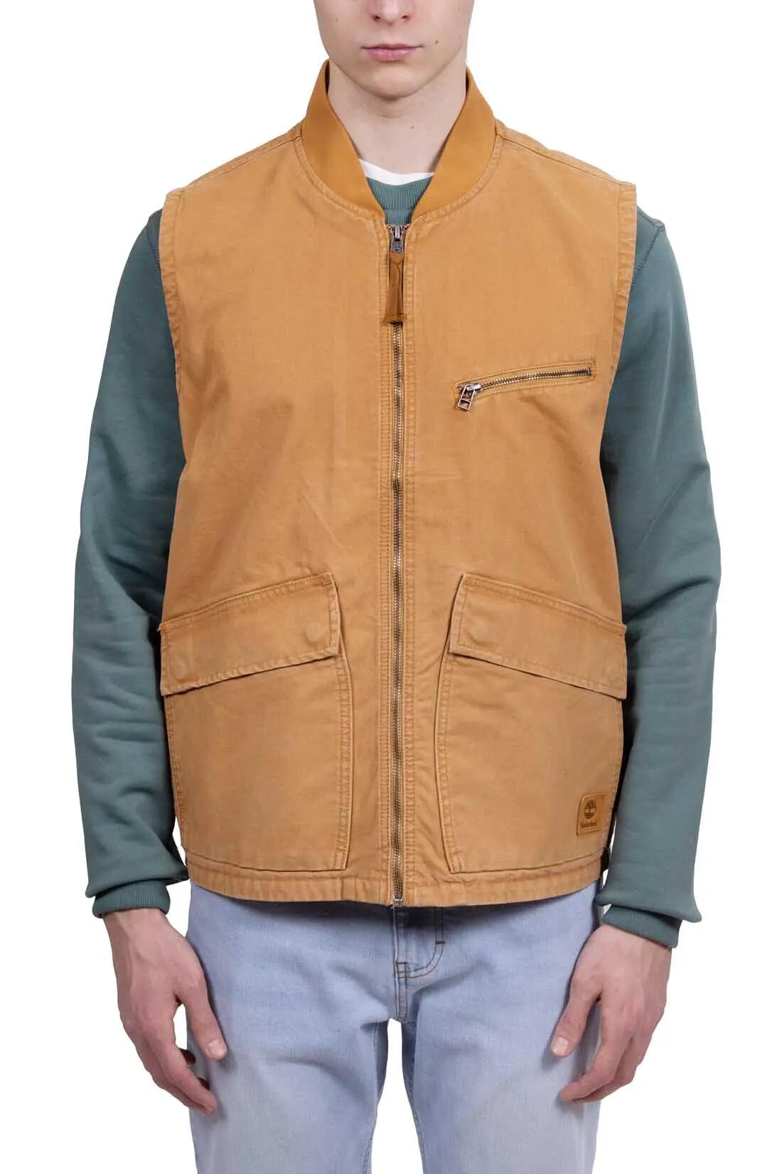 Veste sans manches - Sport - Homme - Coton - Petal beige 2/6