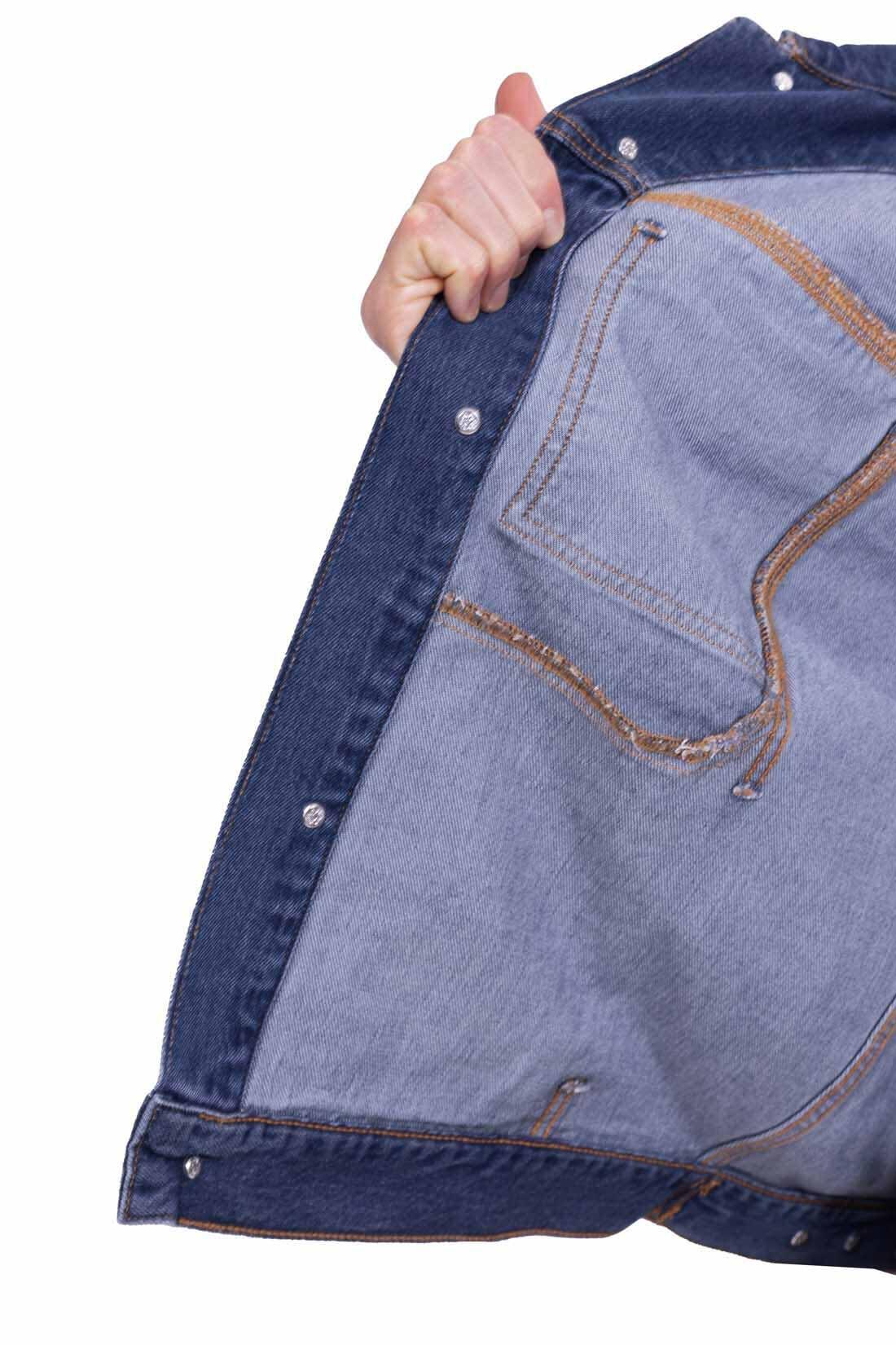 Giubbotto uomo in denim 5/6