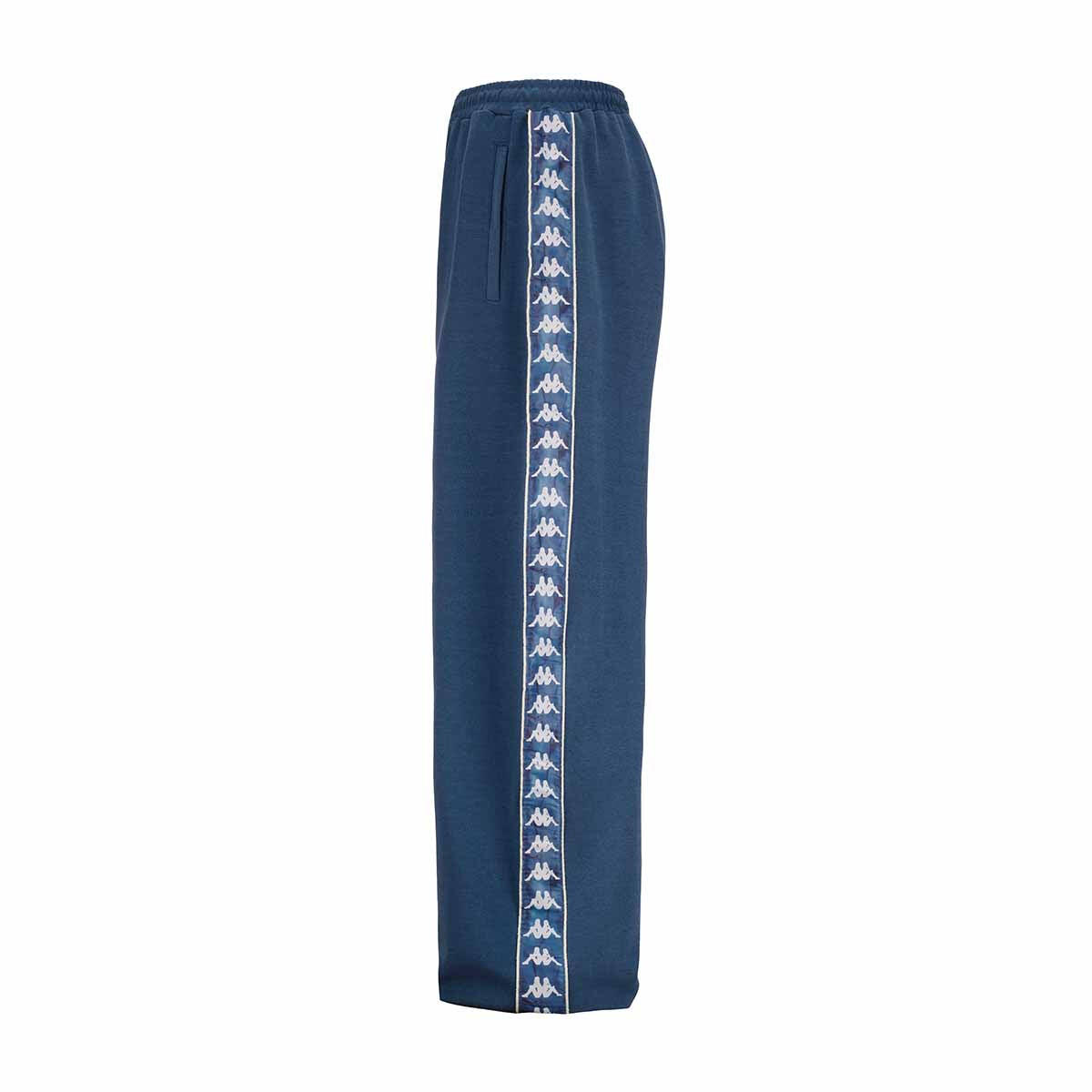 Pantaloni tuta da uomo in cotone blu da sport street 5/7