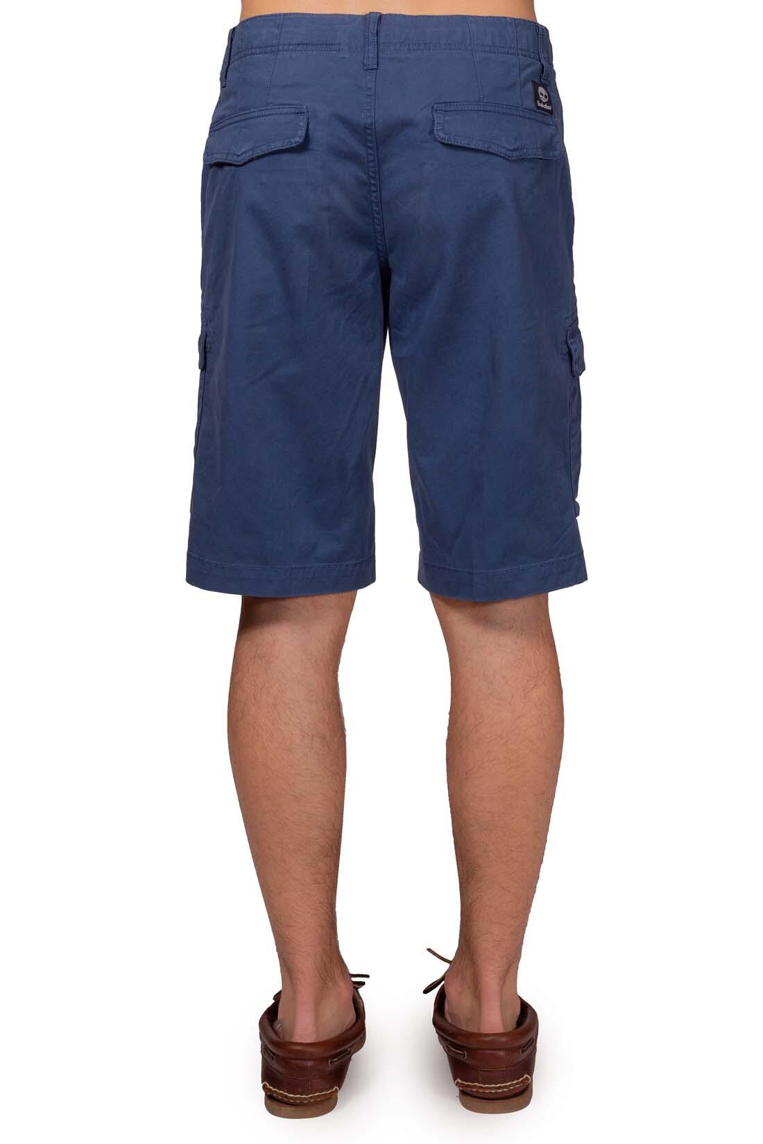 Bermuda cargo uomo in twill 3/5