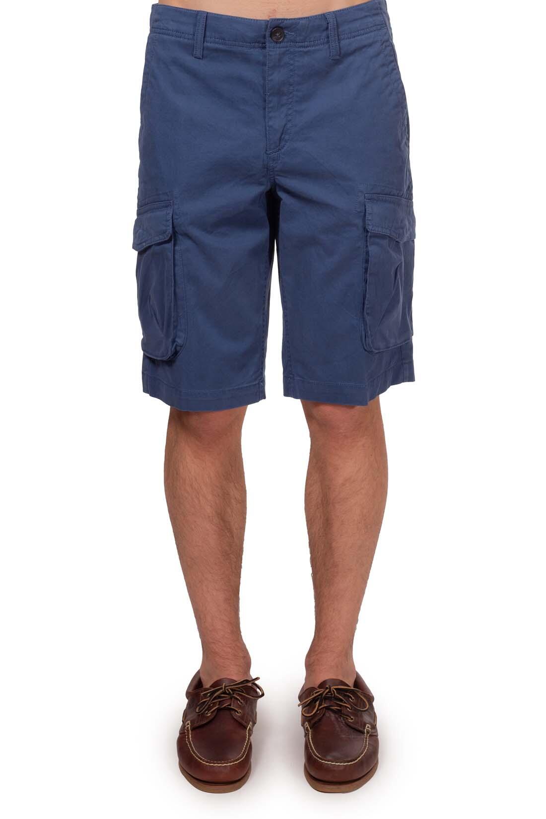 Bermuda cargo uomo in twill 2/5