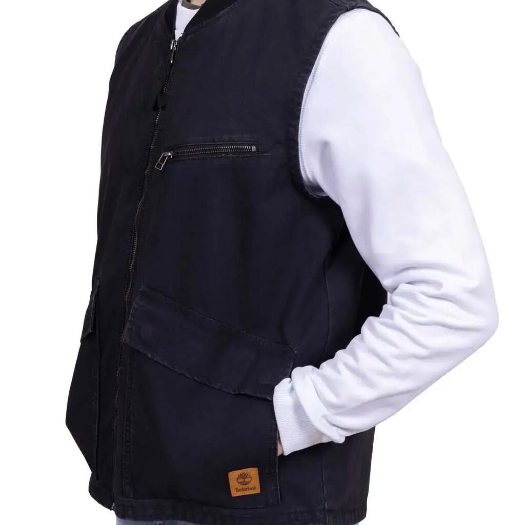 TIMBERLAND men's sleeveless canvas jacket