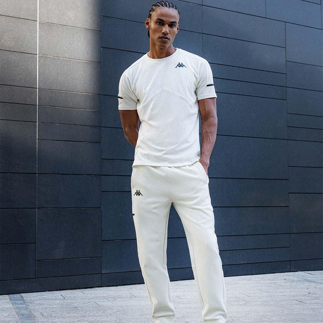 Jogging homme Karufin blanc 2/6