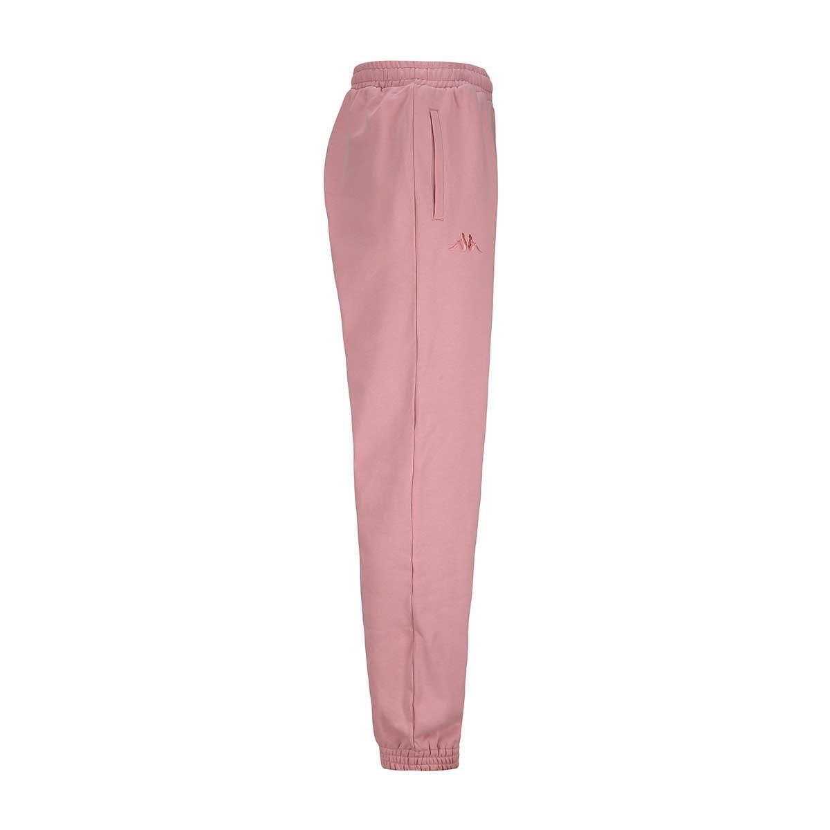 pantaloni da uomo in cotone rosa da fitness 5/6