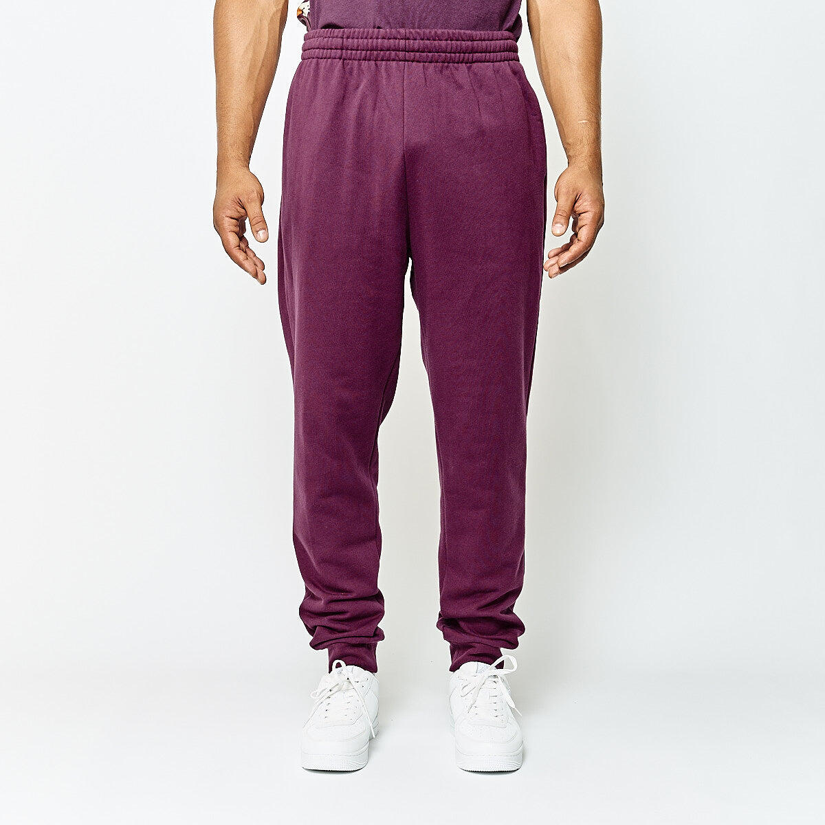kappa pantaloni da uomo in cotone viola da fitness 5/6