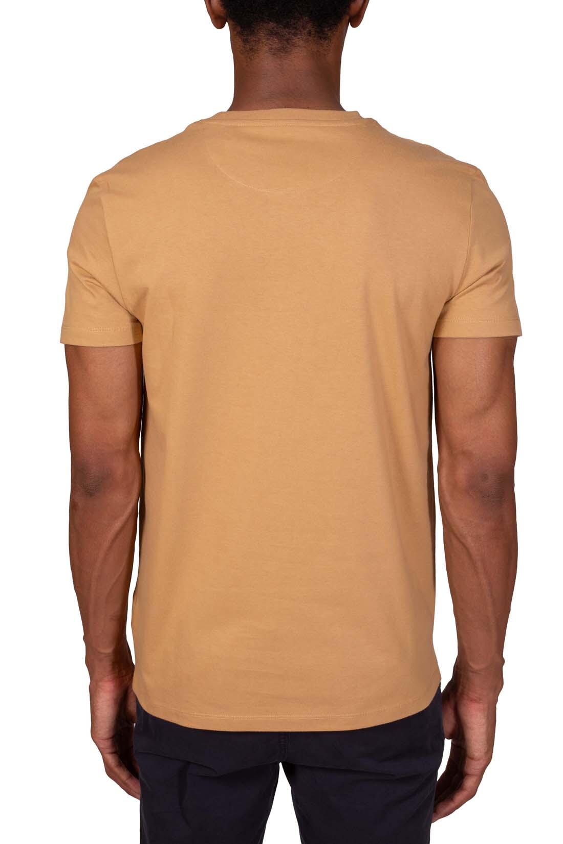 T-shirt uomo slim con ricamo logo 3/5
