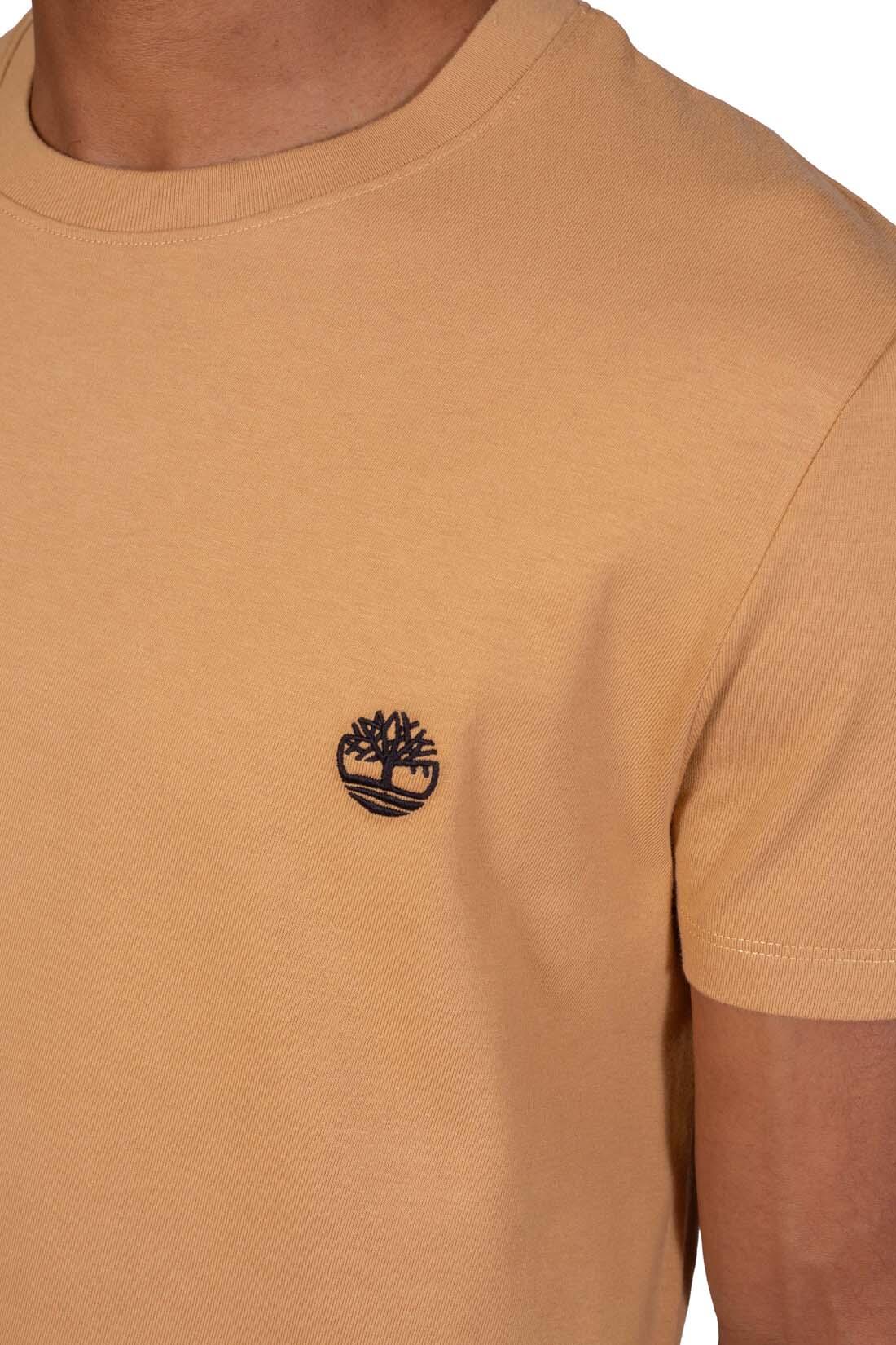 T-shirt uomo slim con ricamo logo 4/5