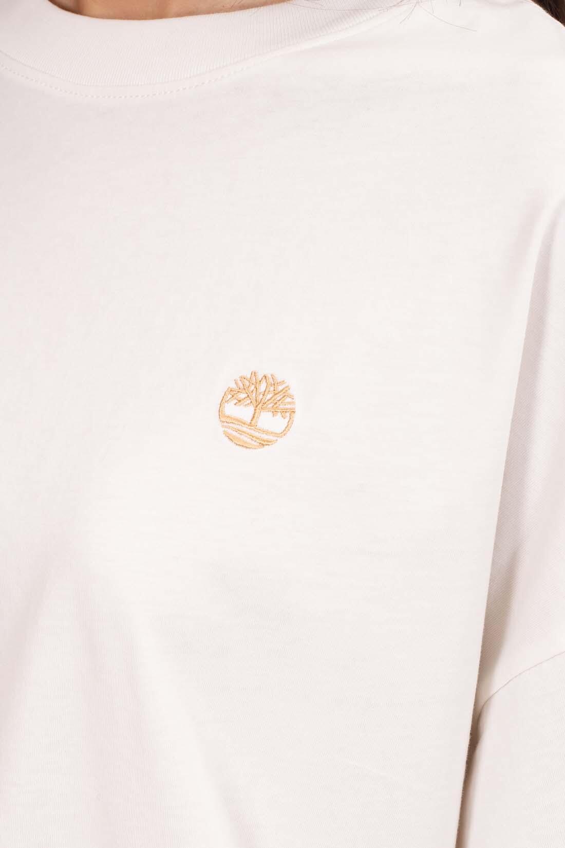 T-shirt donna oversize con logo 4/5