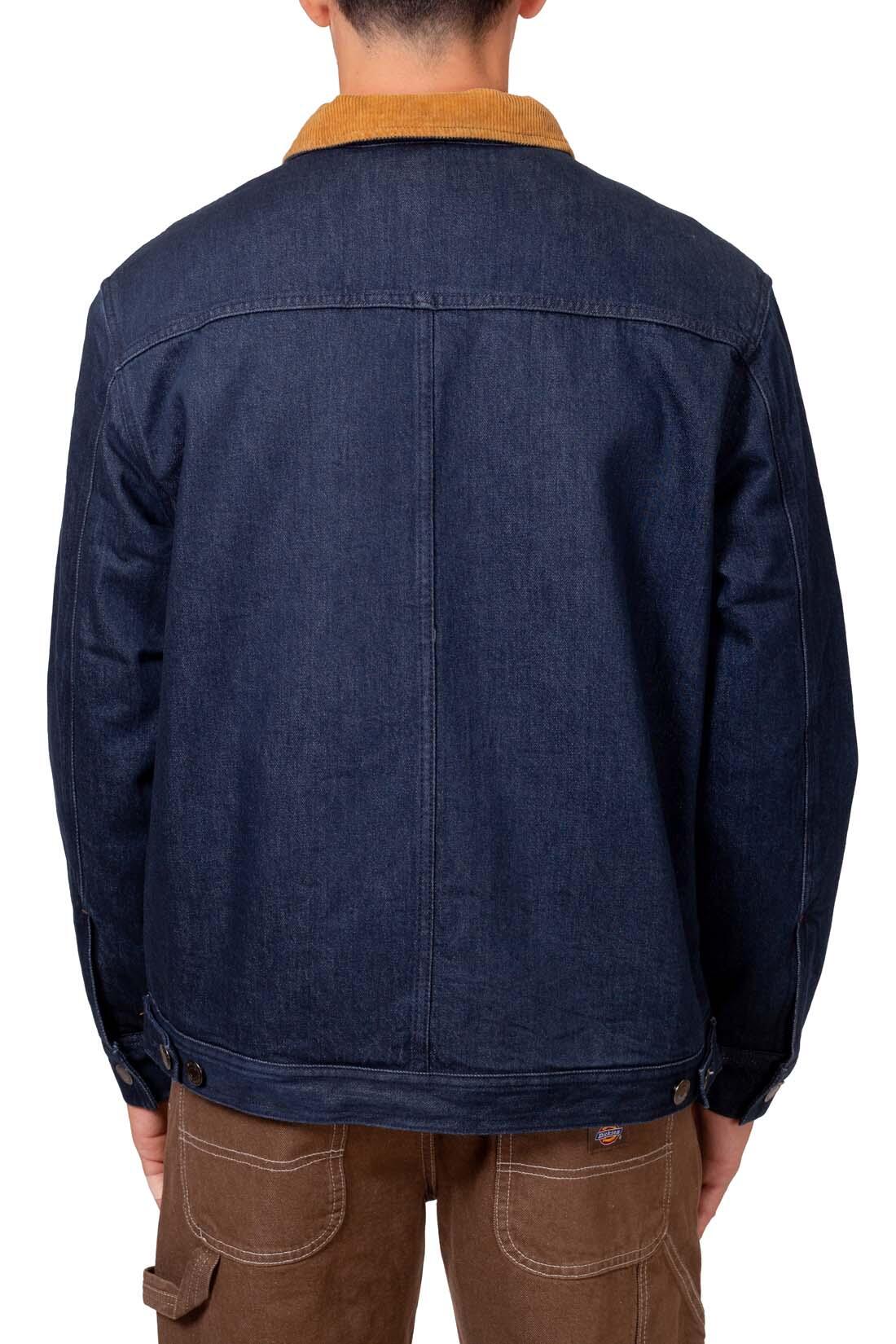 Chaqueta acolchada denim para hombre - azul 3/7