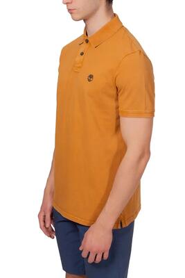 Polo uomo regular stone-washed con logo - Taglia L