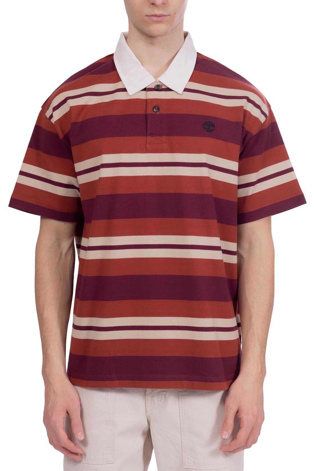 Polo uomo Rugby a righe 2/5