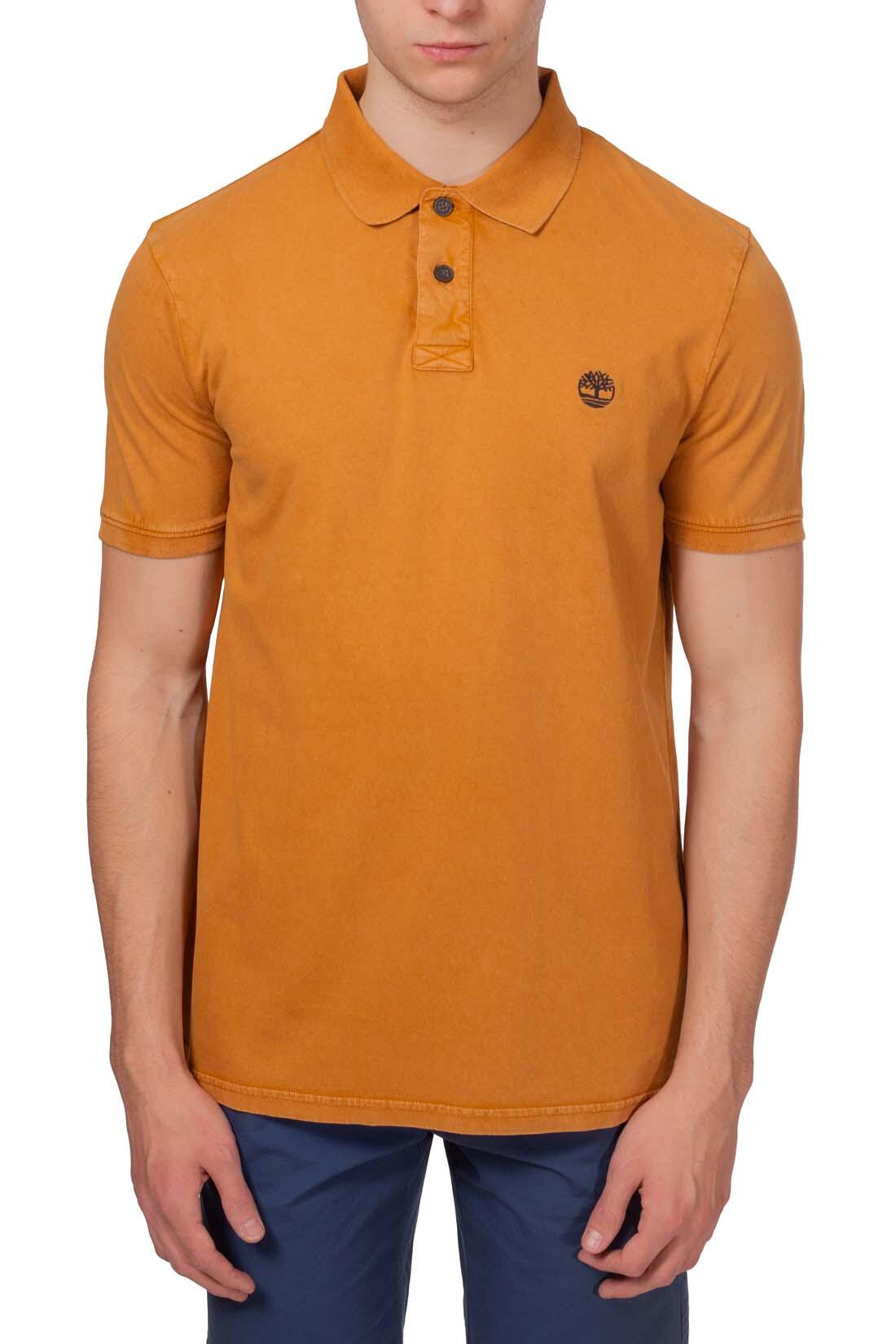 Polo uomo regular stone-washed con logo  - Taglia S 2/5