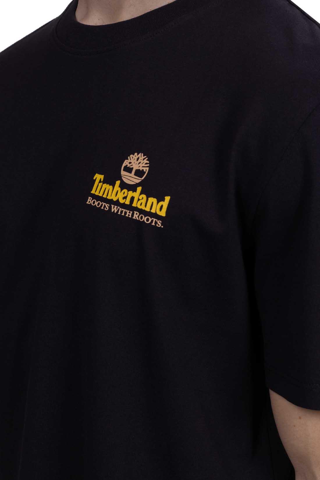 T-shirt homem relaxed fit com estampado árvore ilustrada 4/5