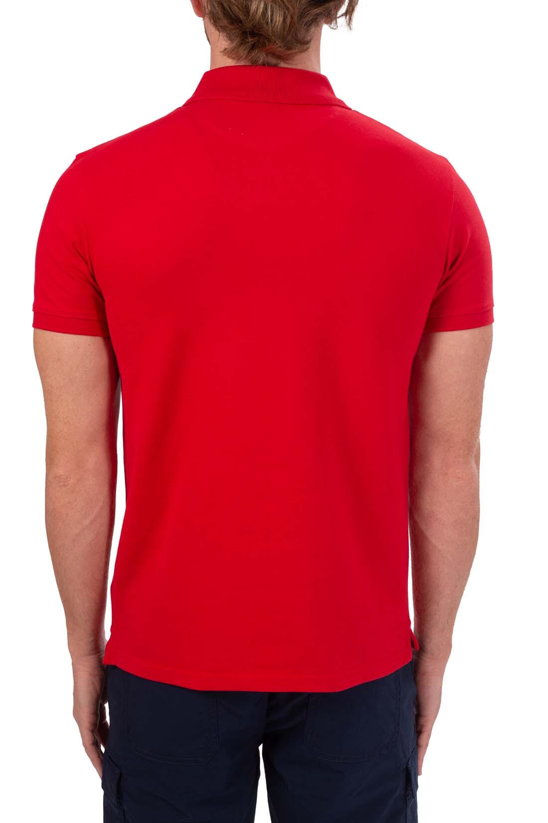 Polo uomo slim basic con logo  - Taglia S 3/4