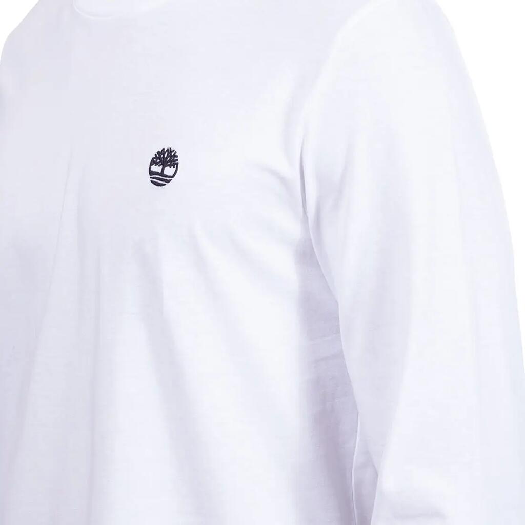 Timberland men long-sleeved logo T-shirt