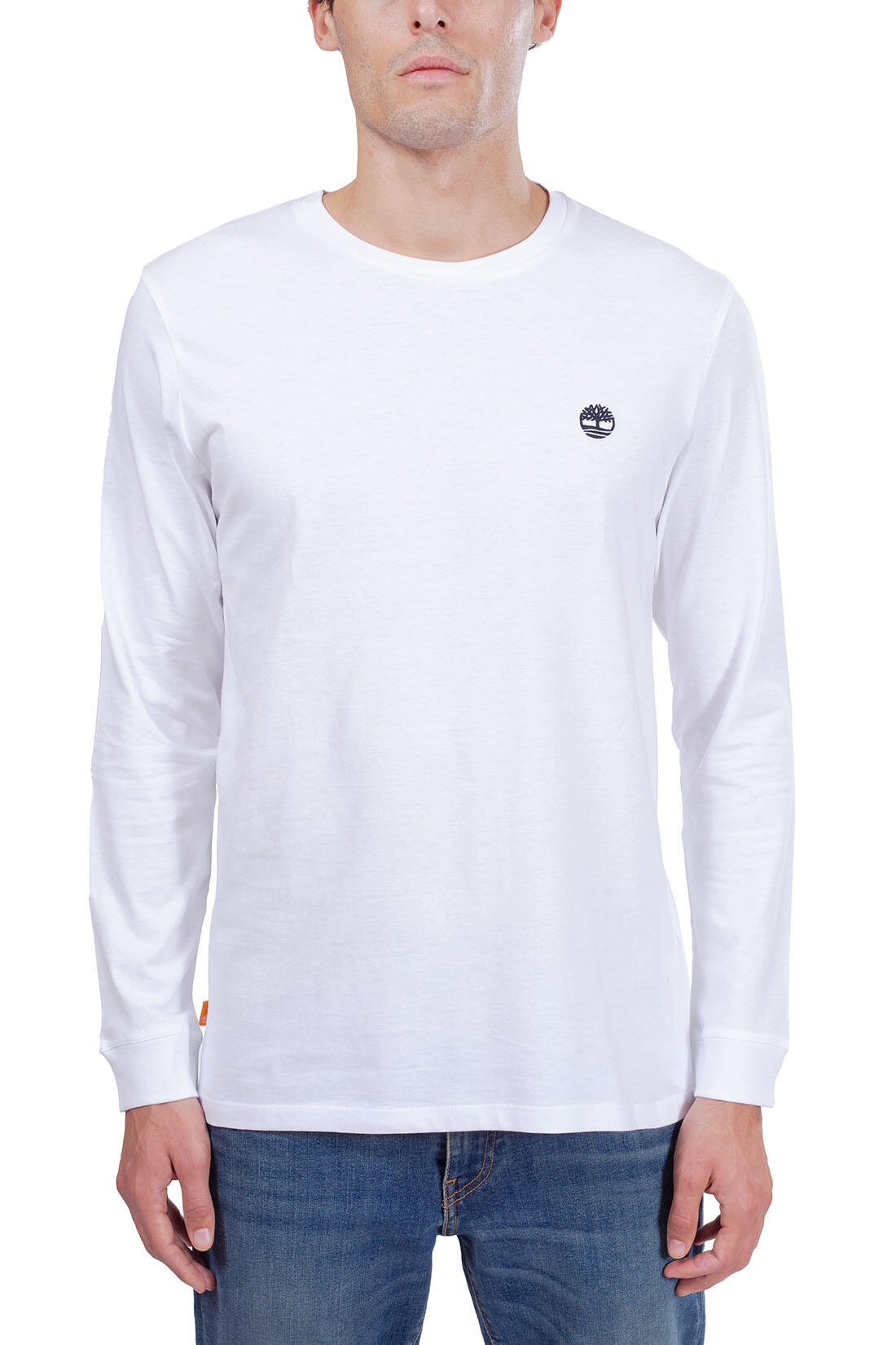 T-shirt uomo basic con polsini e logo 2/4