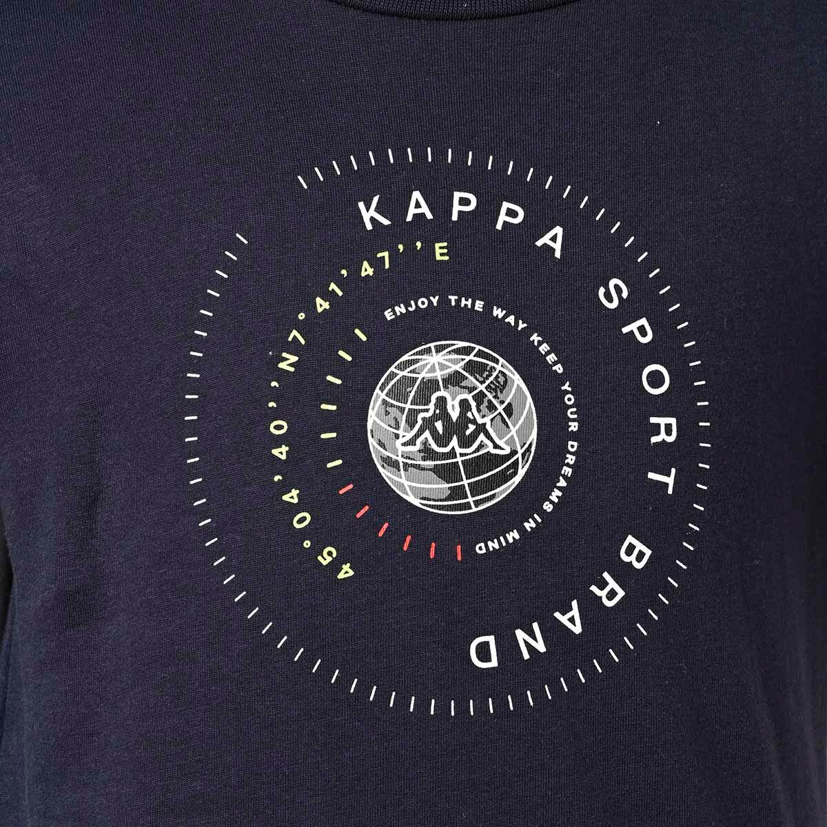Camiseta Niños KAPPA BARTIZ Azul Marino. 311G75W 2/4