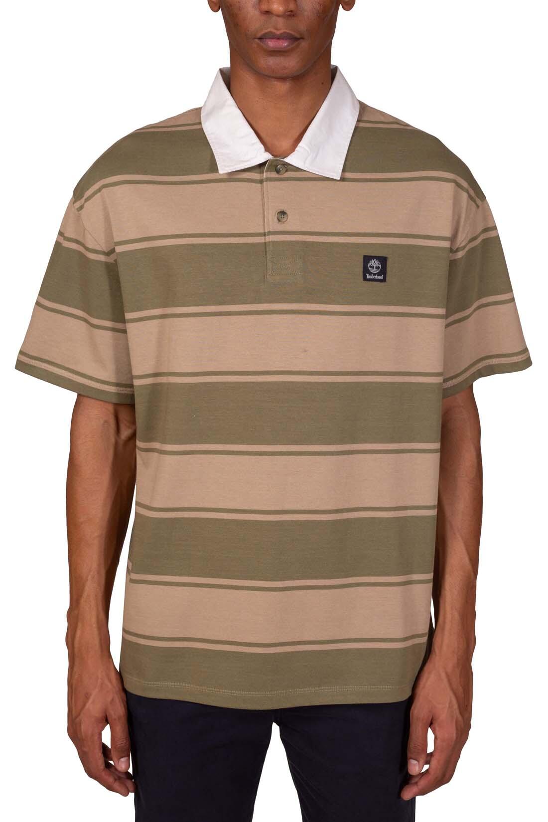 Polo uomo rugby a righe 2/5