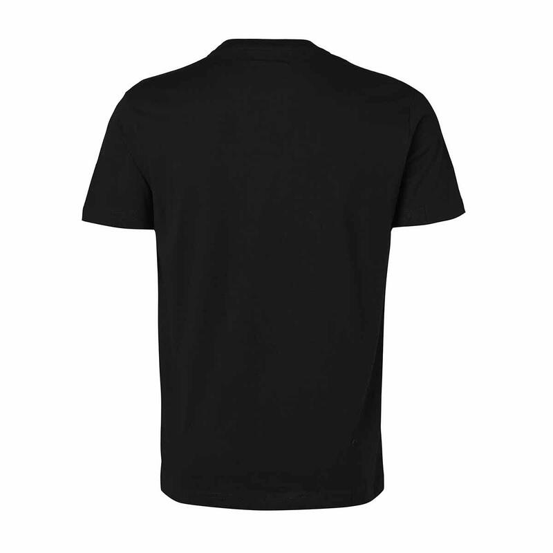 T-shirt manches courtes homme Cafers noir