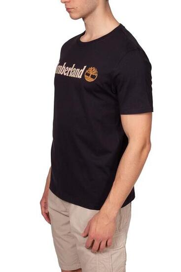 T-shirt uomo con logo lineare