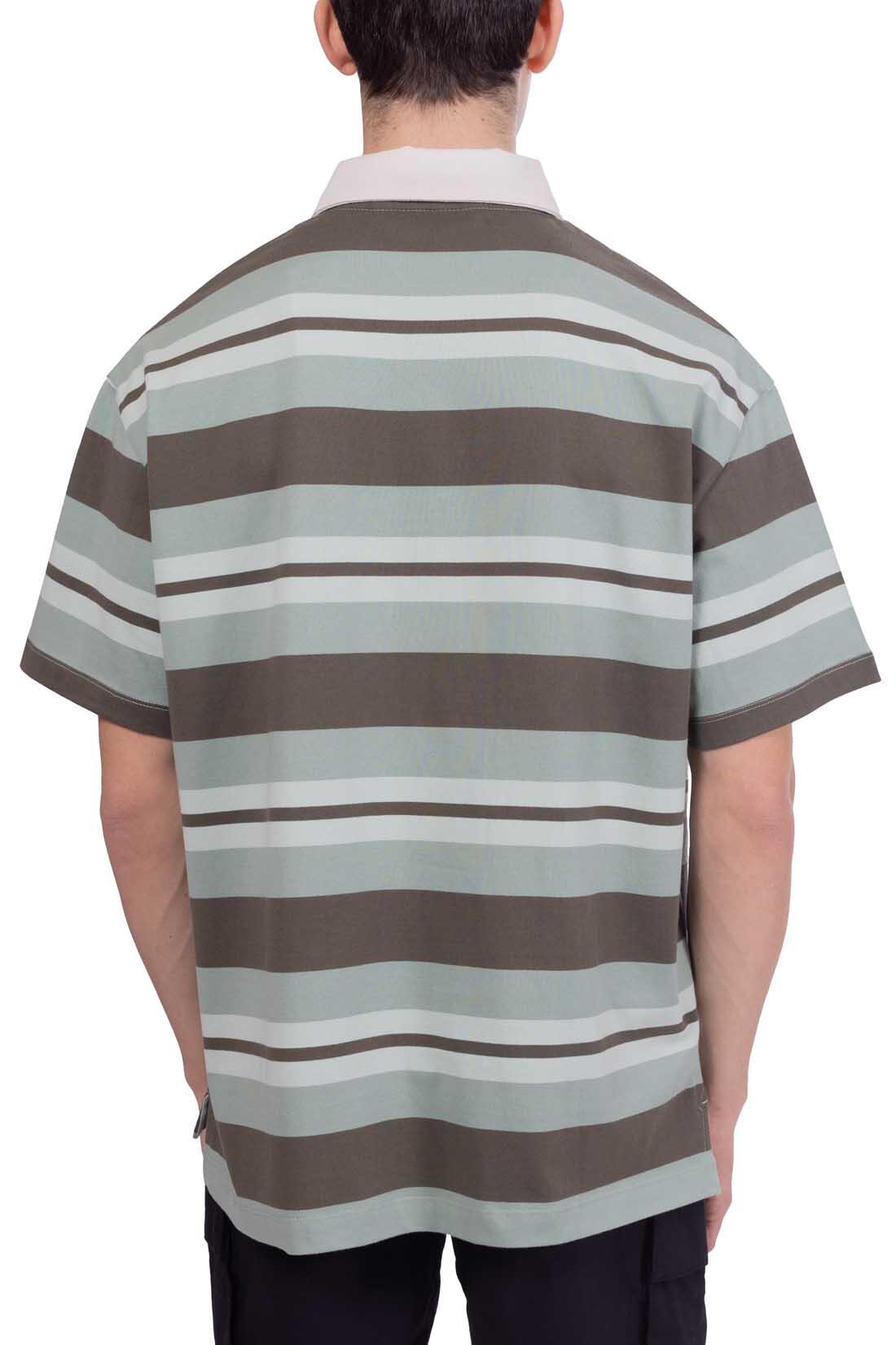 Polo uomo Rugby a righe 3/5