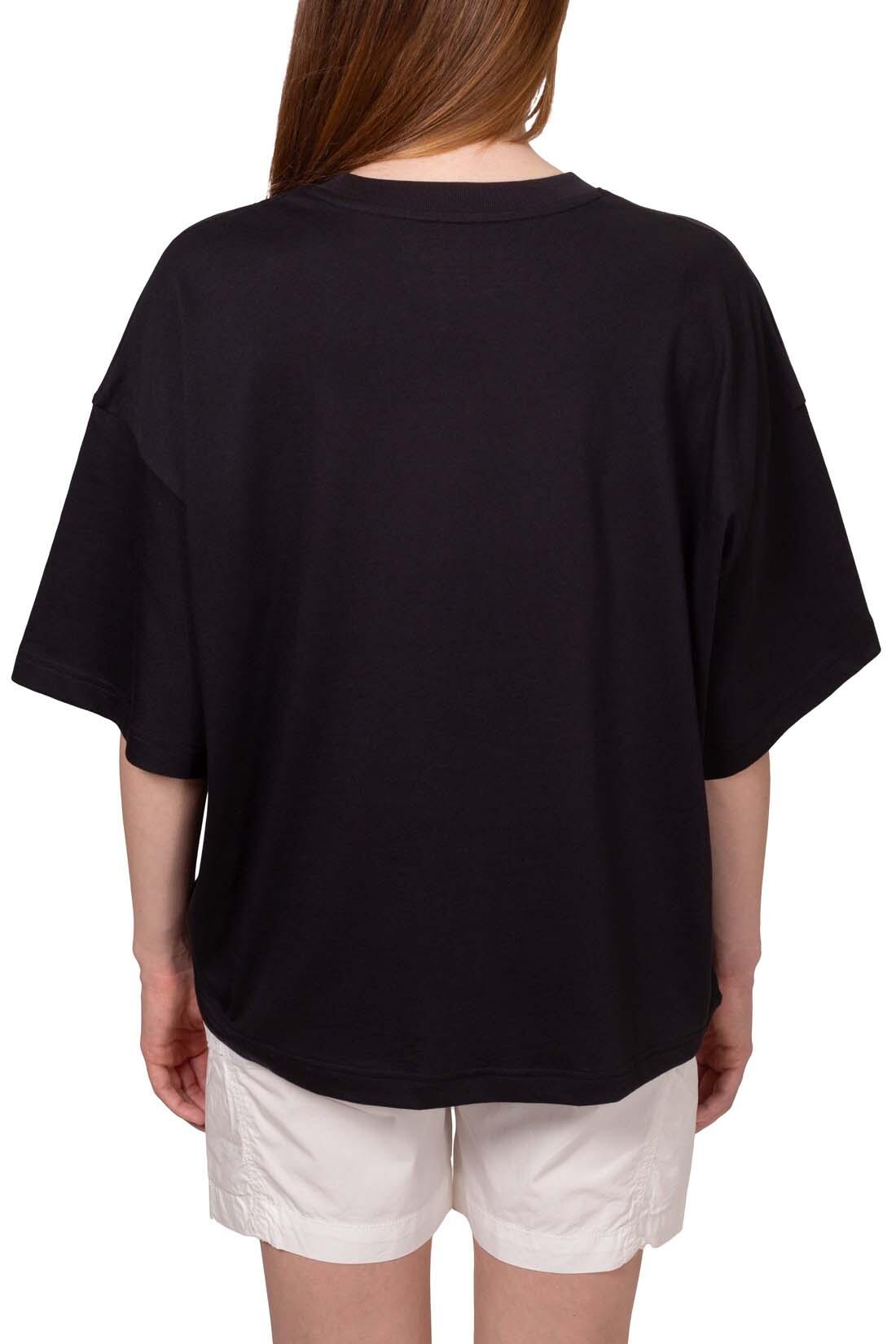 T-shirt donna oversize con logo 3/5
