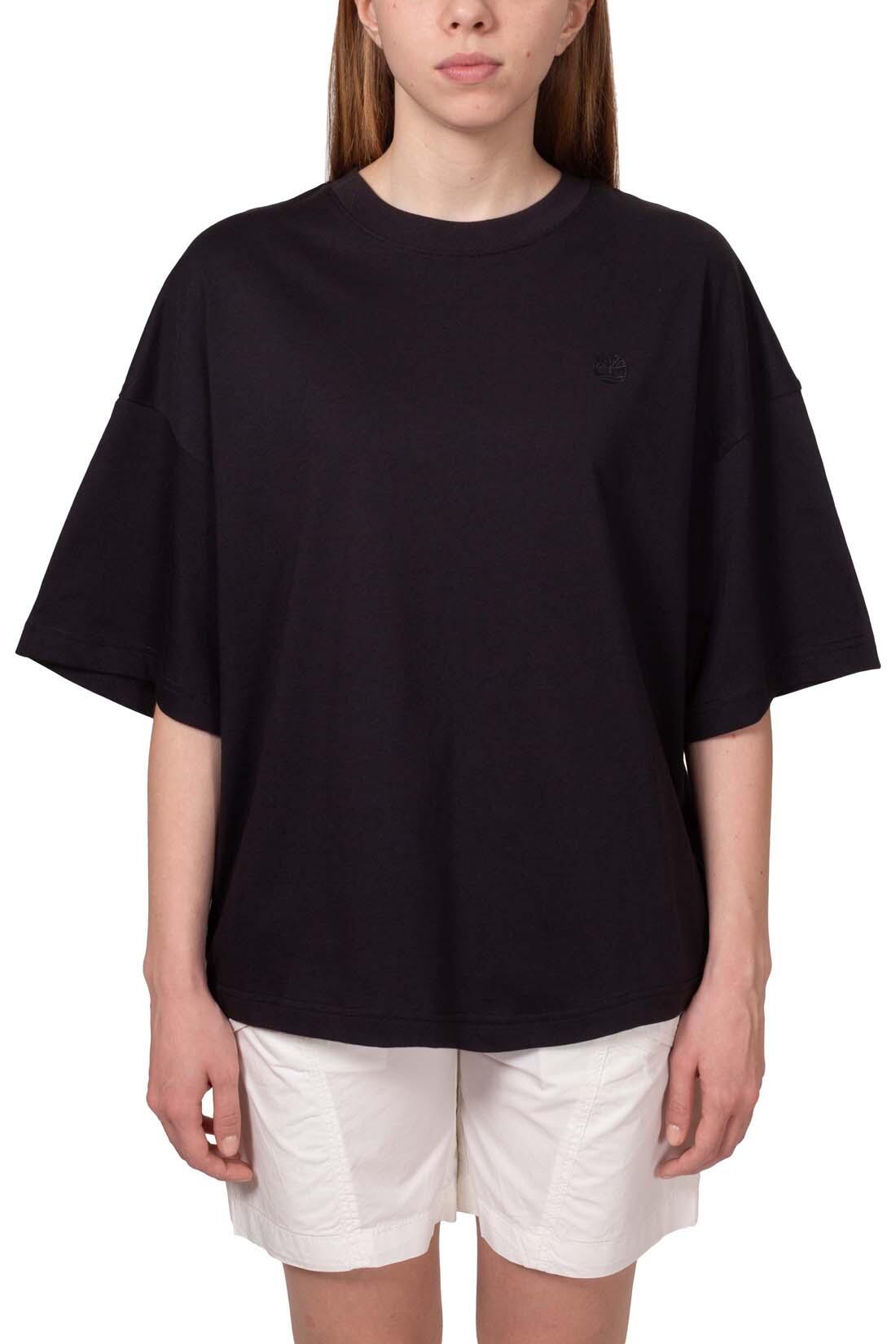 T-shirt donna oversize con logo 2/5