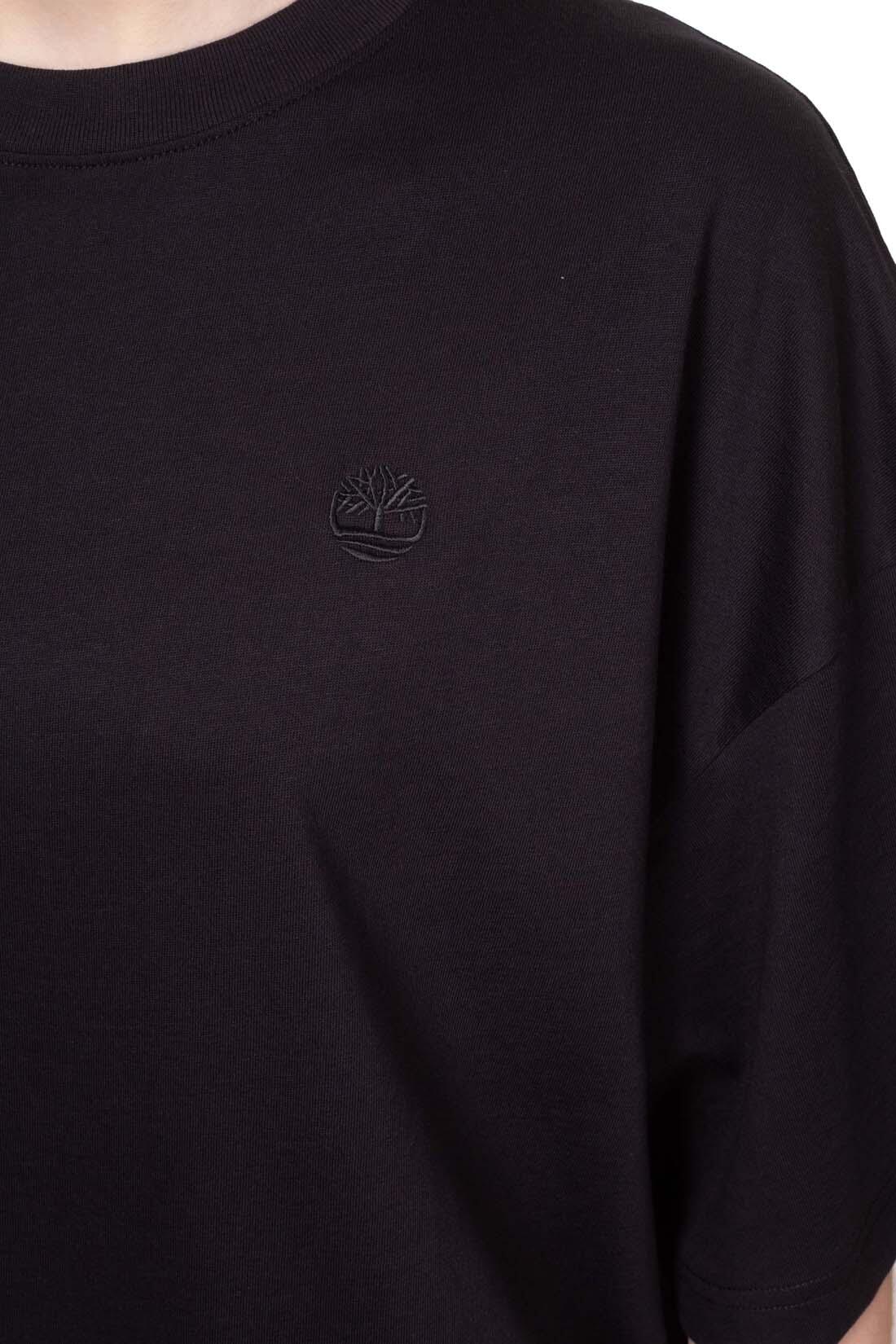 T-shirt donna oversize con logo 4/5