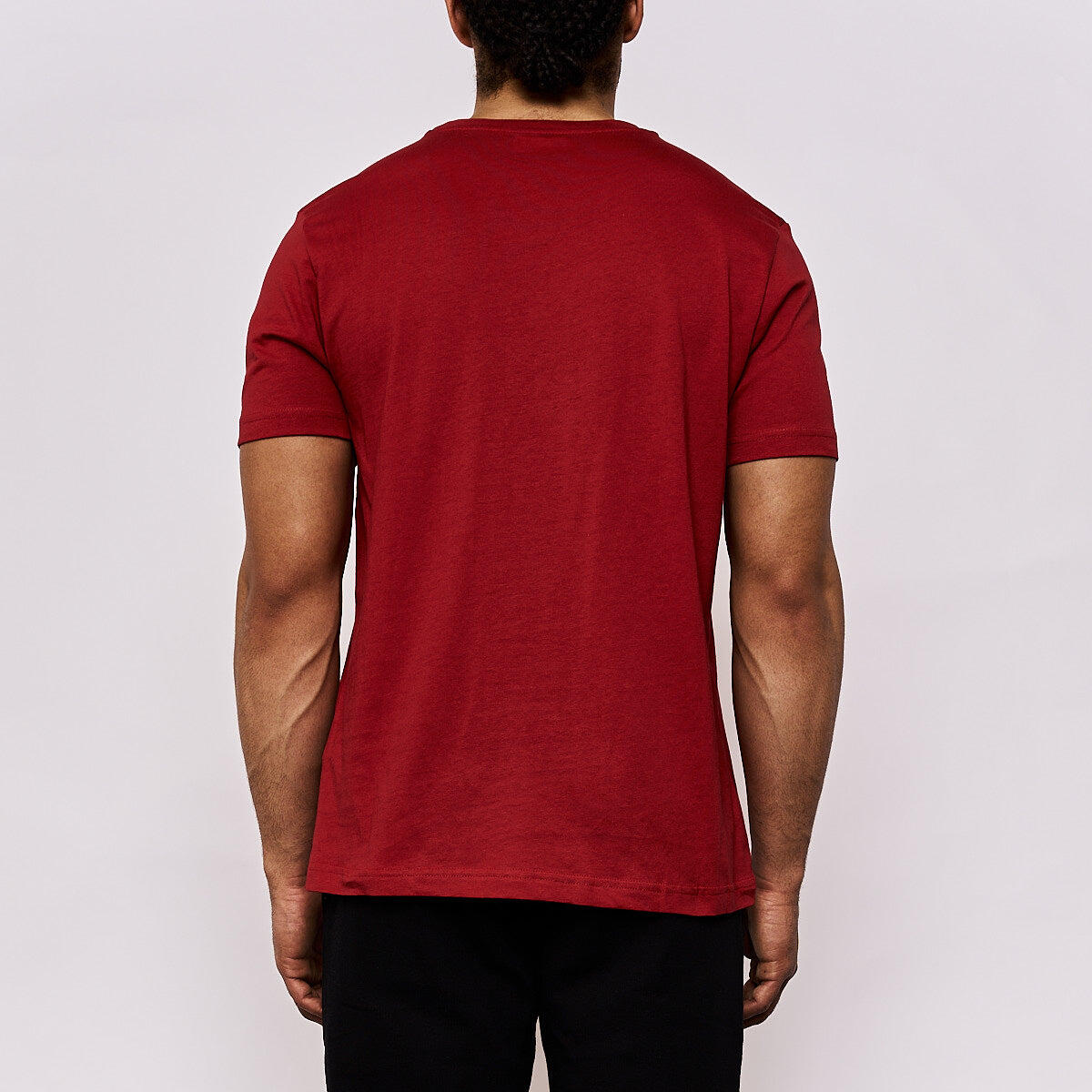 T-shirt manches courtes homme Cafers rouge 4/4