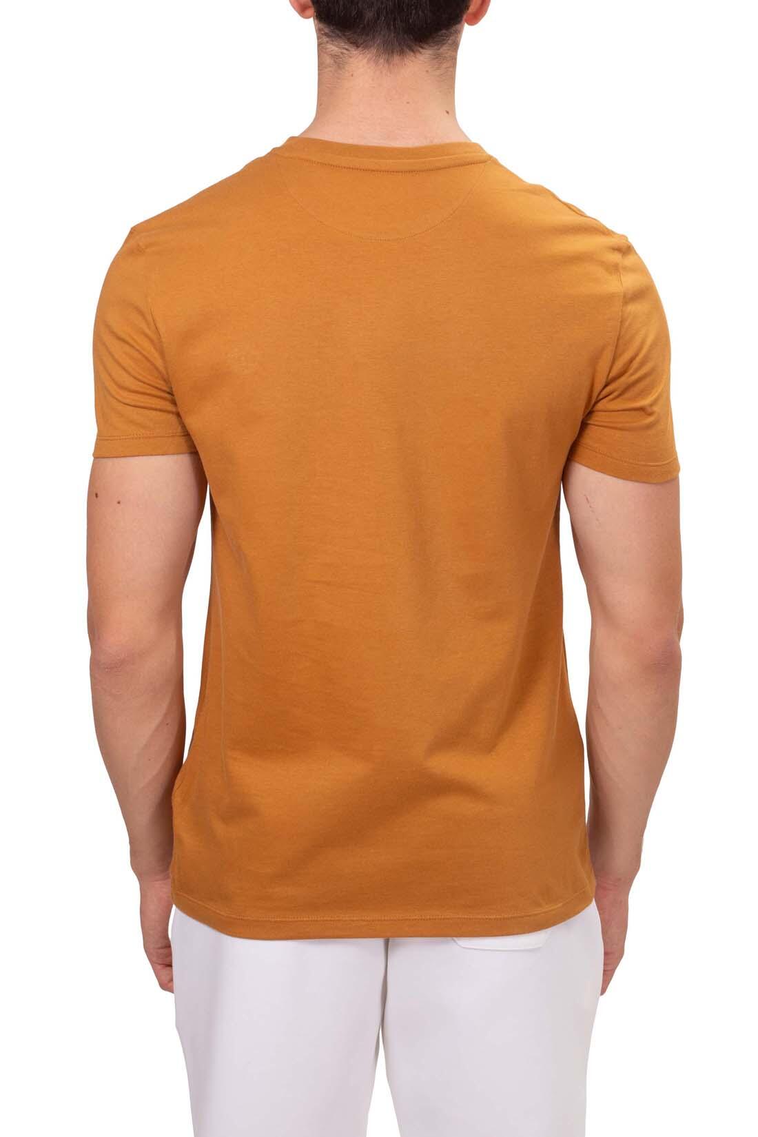T-shirt uomo slim con ricamo logo 3/5