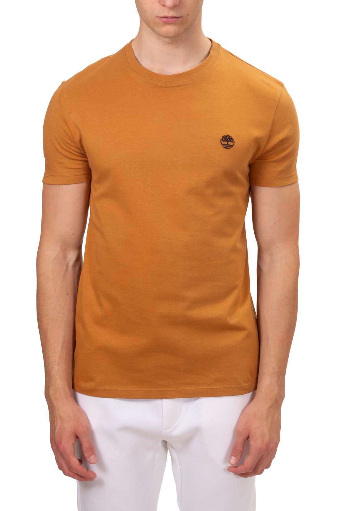 T-shirt uomo slim con ricamo logo 2/5