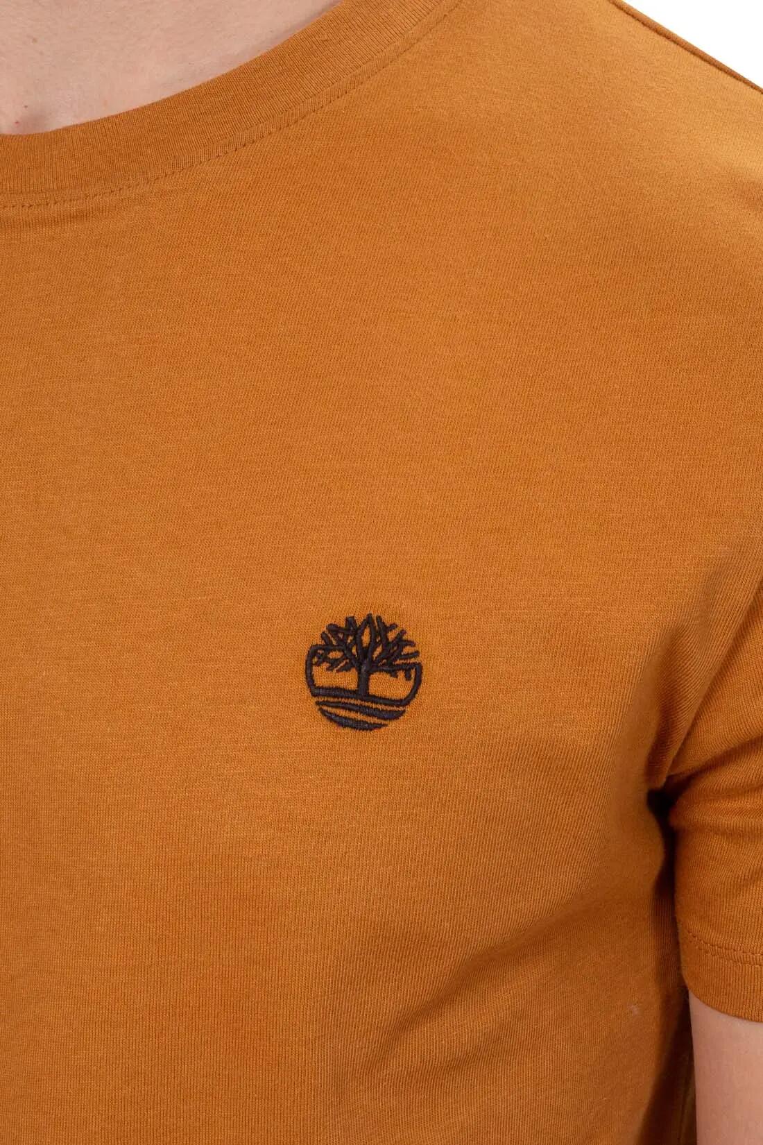 T-shirt uomo slim con ricamo logo 5/5