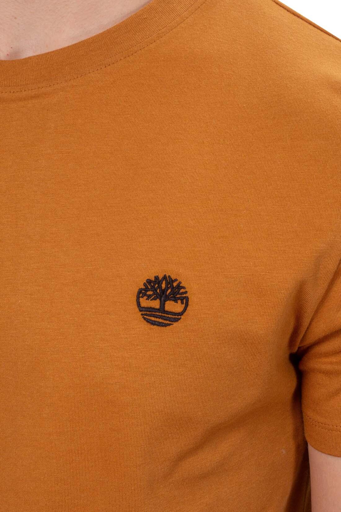 T-shirt uomo slim con ricamo logo 4/5
