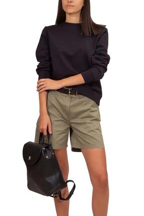 Sweatshirt - Sportswear - Femme - Coupe regular, logo - Noir