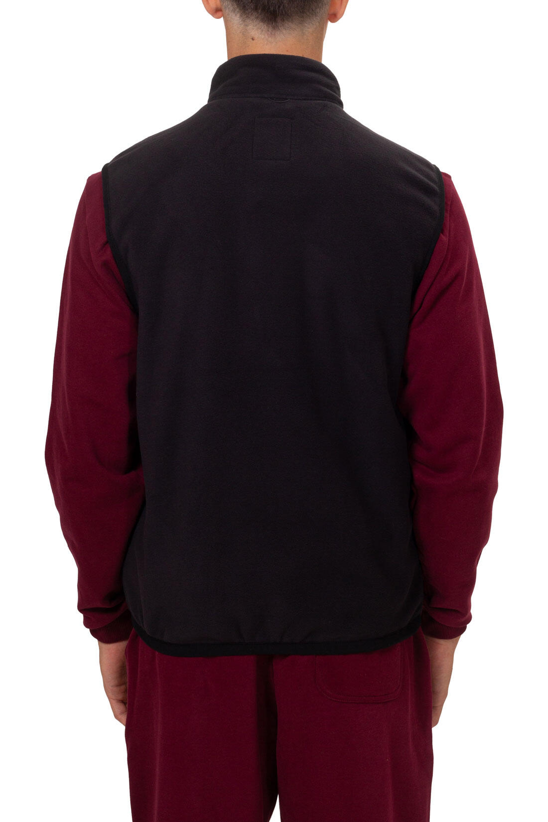 Fleece sem mangas - sportswear - Homem - Regular fit - Com fecho frontal - Preto 3/5