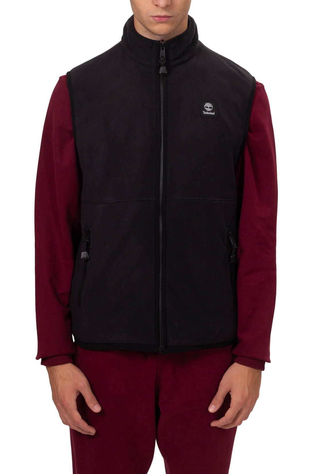 Fleece sem mangas - sportswear - Homem - Regular fit - Com fecho frontal - Preto 2/5