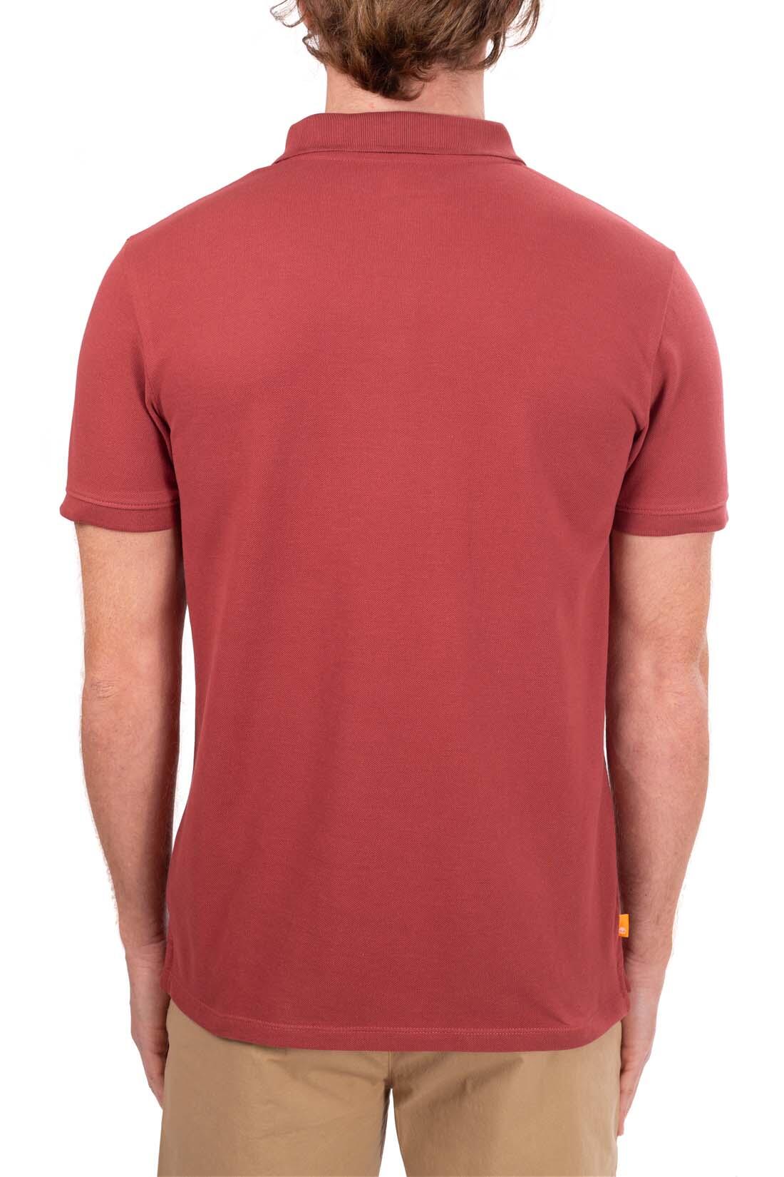 Polo uomo slim basic con logo  - Taglia XL 3/4