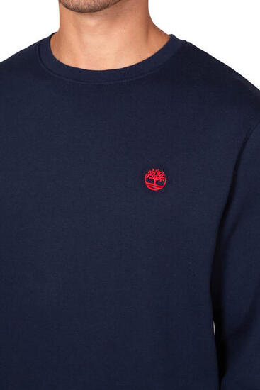 Felpa uomo essenziale con logo