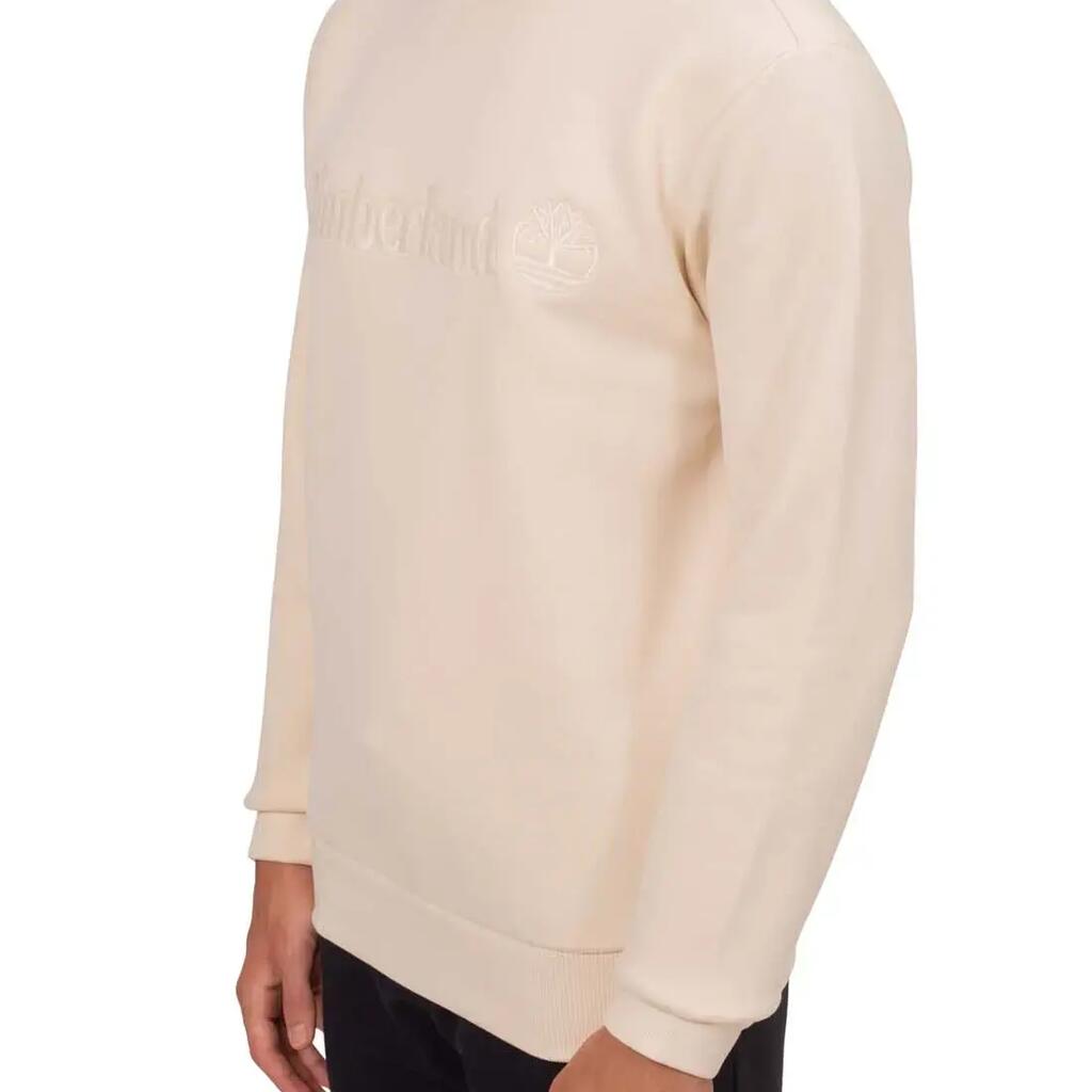 TIMBERLAND - Men's Sweatshirt - Regular, Crew Neck - White