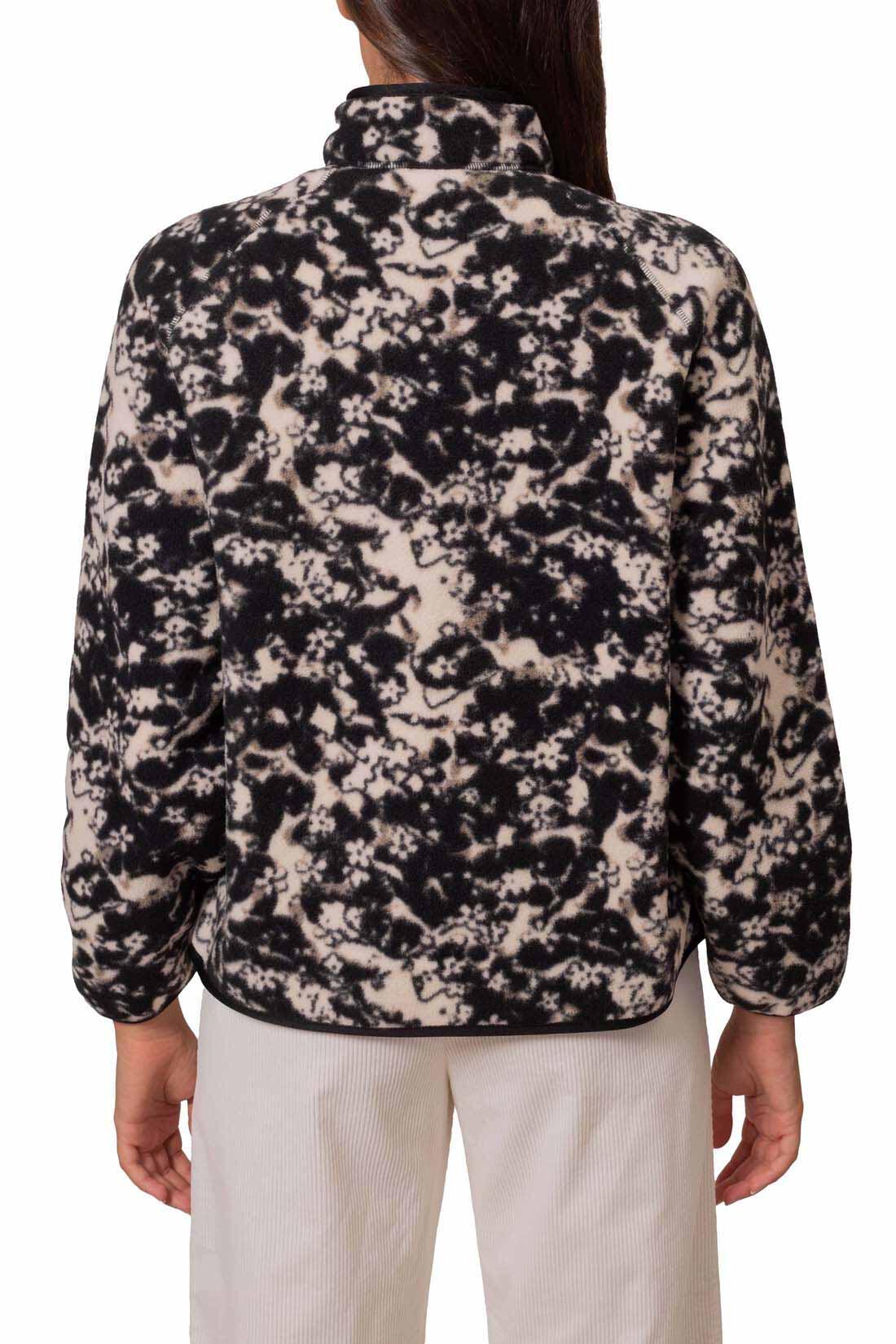 Pile donna boxy con zip 3/5