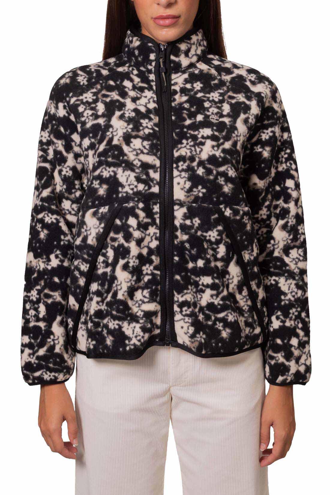 Pile donna boxy con zip 2/5