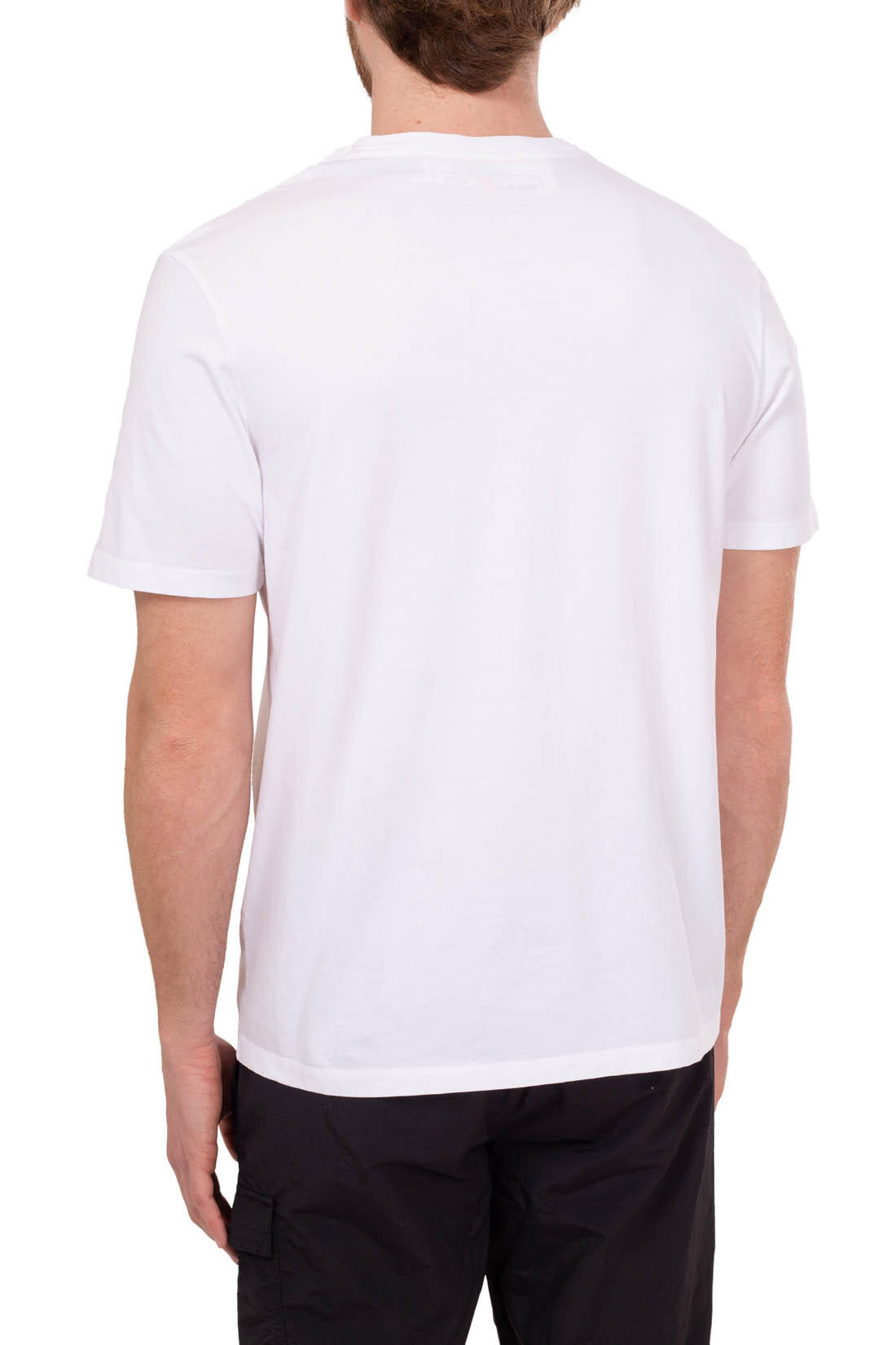 T-shirt uomo con logo lineare - Taglia M 4/4