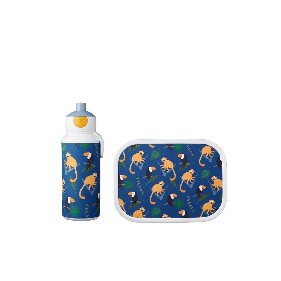 MEPAL MEPAL PACOTE DE LANCHE SELVA: LANCHEIRA E GARRAFA INFANTIL