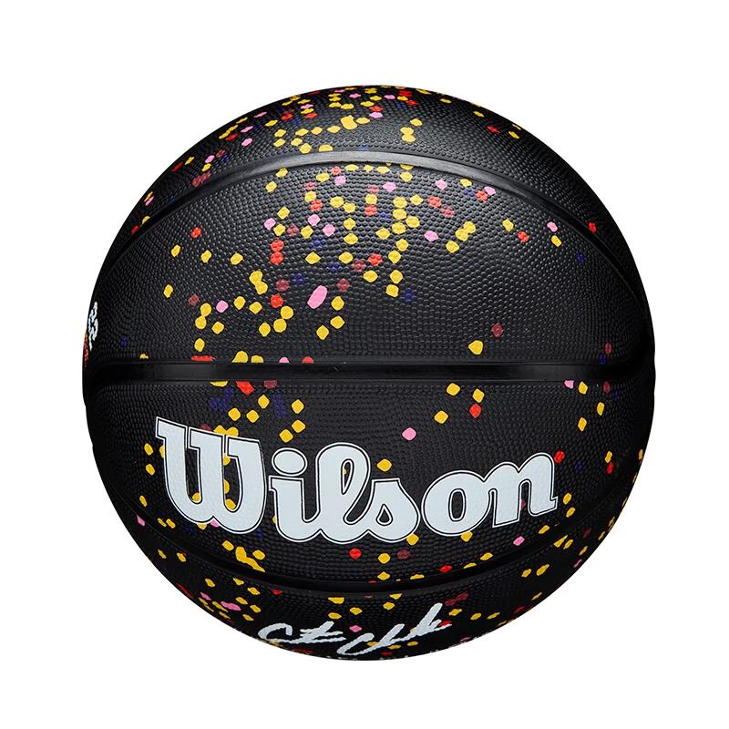 Pallone da basket Wilson Caitlin Clark Journey Series misura 5 nero 5/6