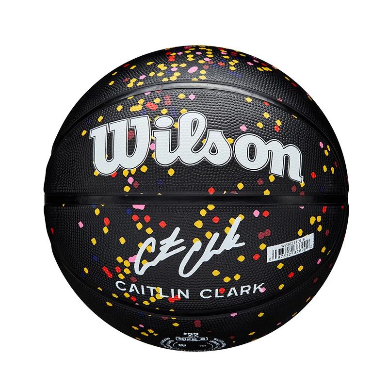Pallone da basket Wilson Caitlin Clark Journey Series misura 5 nero 6/6