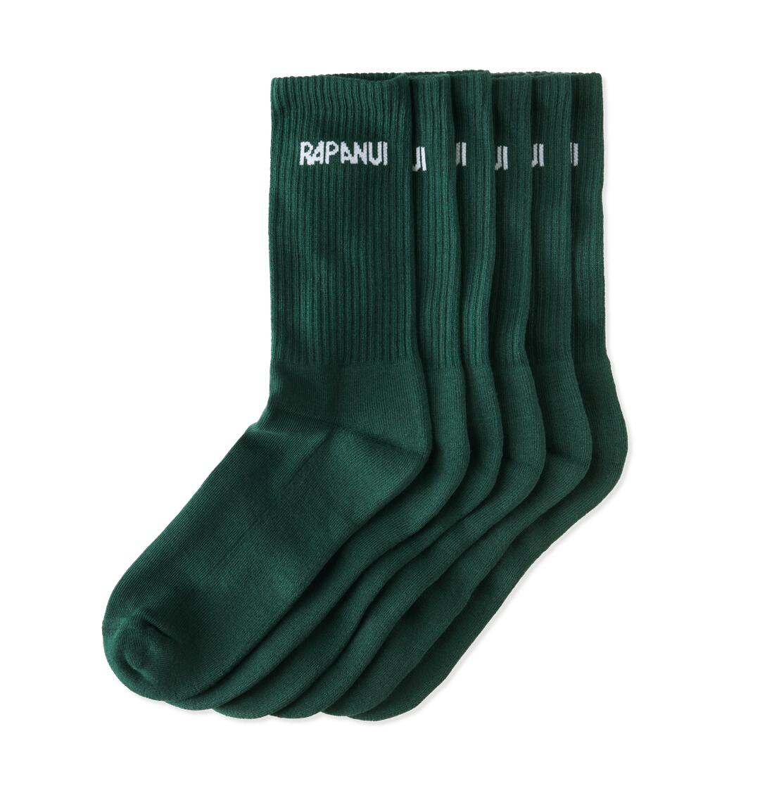 RAPANUI ribbed socks - 3 pack