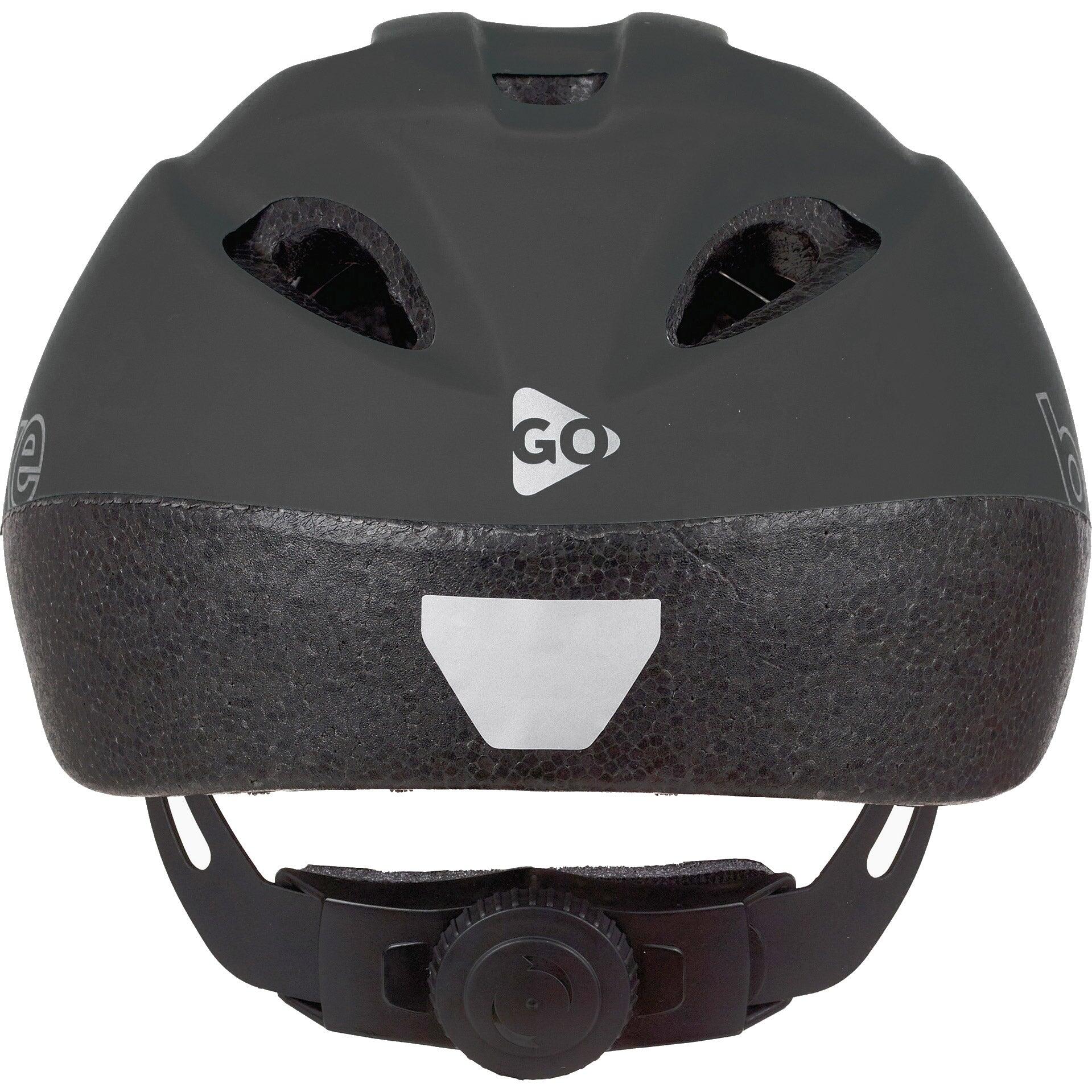 Casco da ciclismo per bambini GO Nero Urbano 7/8