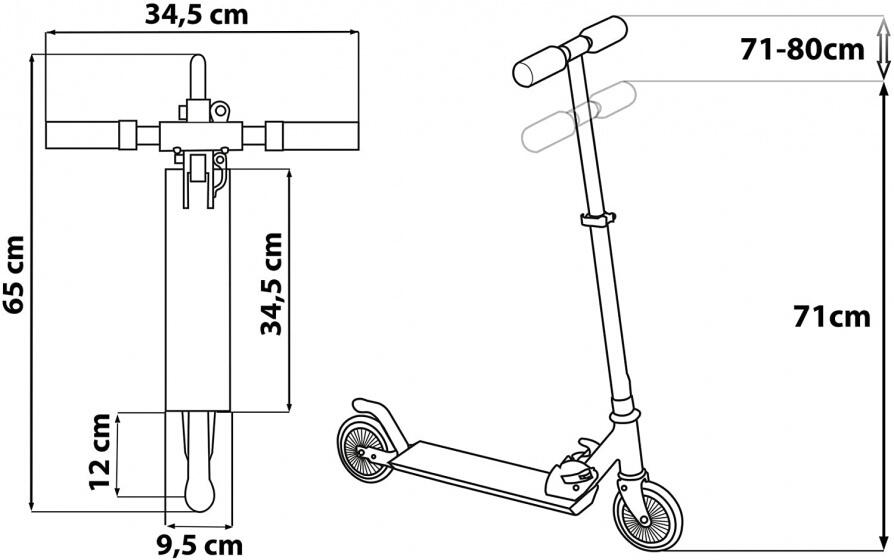 SPIDER MAN  2-WIEL SCOOTER 5/6